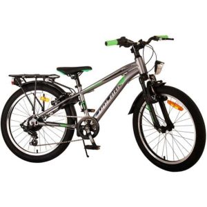 Volare - Barncykel - Cross 20 Tum Mörk Grå - 6 Växlar