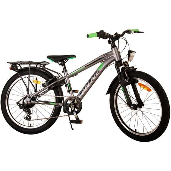 Volare - Barncykel - Cross 20 Tum Mörk Grå - 6 Växlar