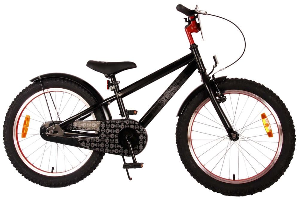 Spider-Man - Barncykel - Pojkar - 20 tum - Matt Svart