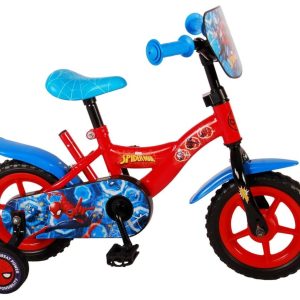 Spider-Man barncykel - Pojkar - 10 tum - Röd/Blå - Go-getter