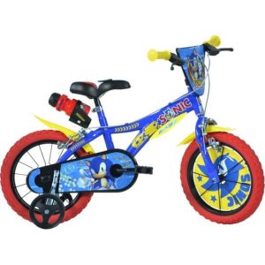 Dino - Barncykel - Sonic 16 Tum 27 Cm Caliper Blå/Gul