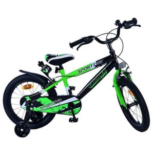 Barncykel Volare - Sportivo 16  Tum Green - Handbroms